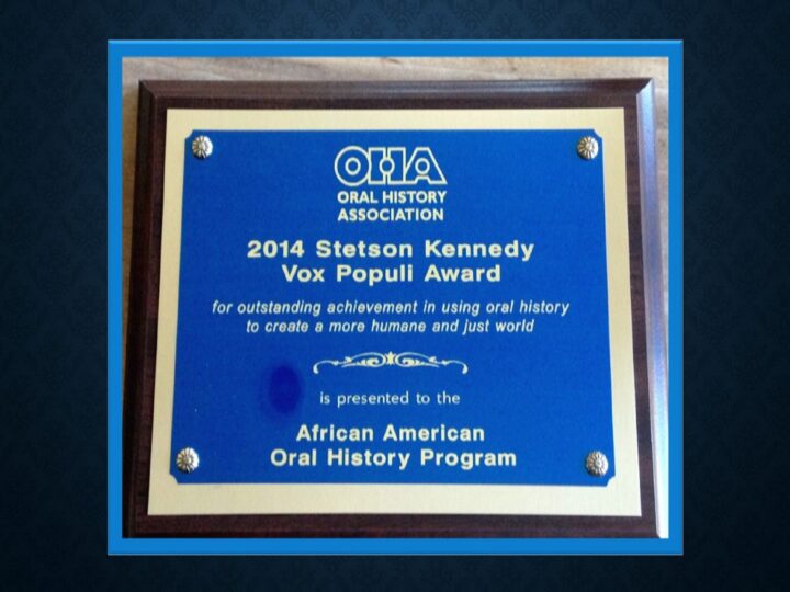 Winner: Vox Populi Award